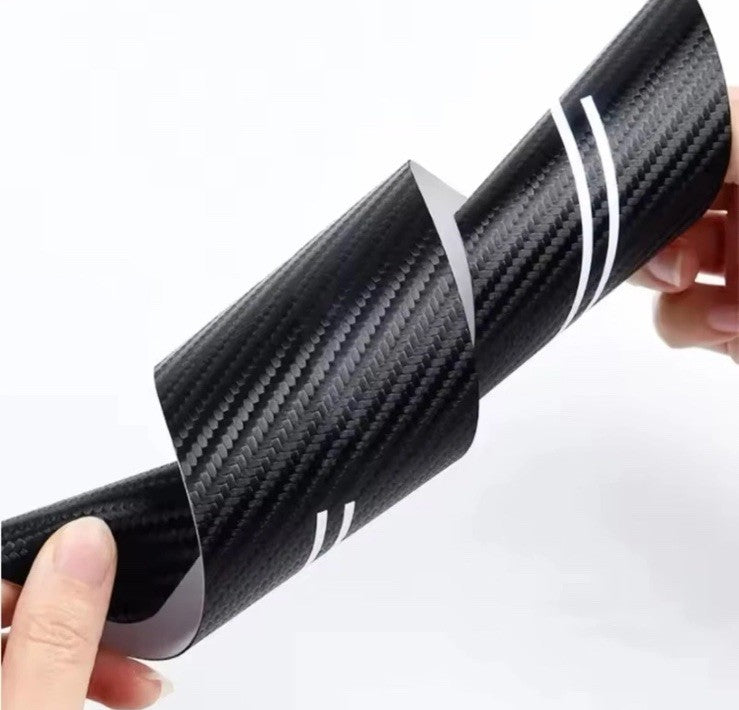 4pcs Kia Ceed Carbon Fibre Effect Car Door Sill Protective Strips