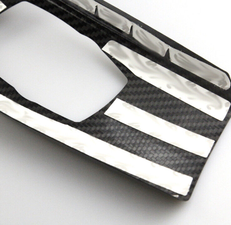 Carbon Fibre Multimedia Panel Cover Trim For BMW 1 2 Series Interior Carbon