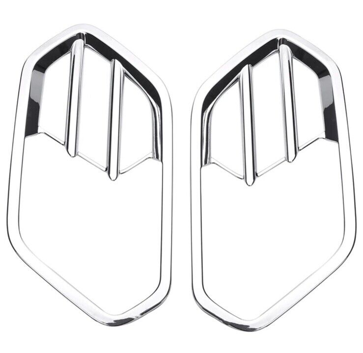Ford Kuga 2017-2019 Chrome Front Fog Light Surrounds Frames Trims 2pcs