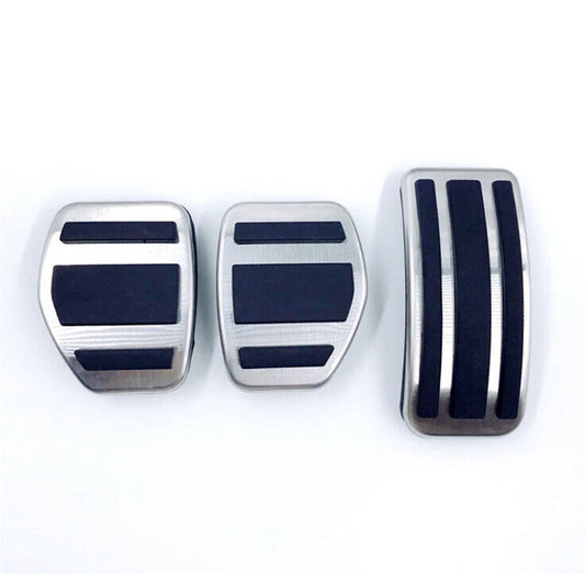 Metal Sport Pedal Covers For Peugeot & Citroen Vehicles Manual Gas Brake Clutch