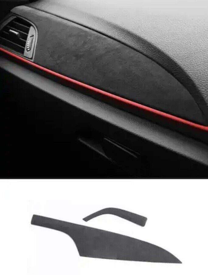 Black Alcantara Interior Trim Bundle For BMW 1 Series F20