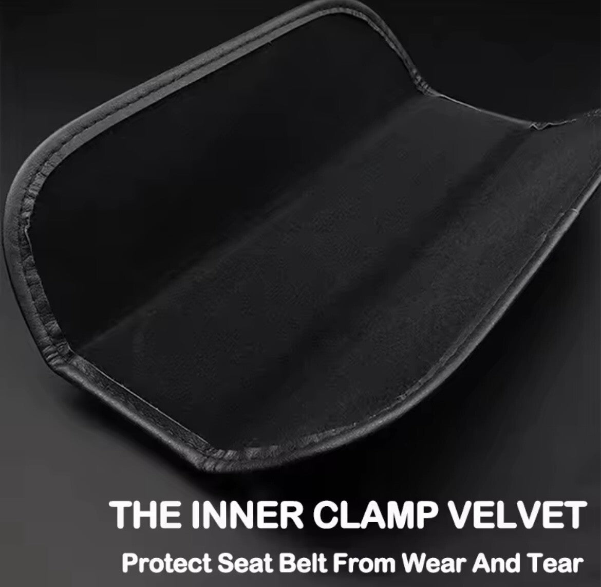 Renault RS Sport PU Leather Seatbelt Shoulder Cover Pads Interior Clio Megane