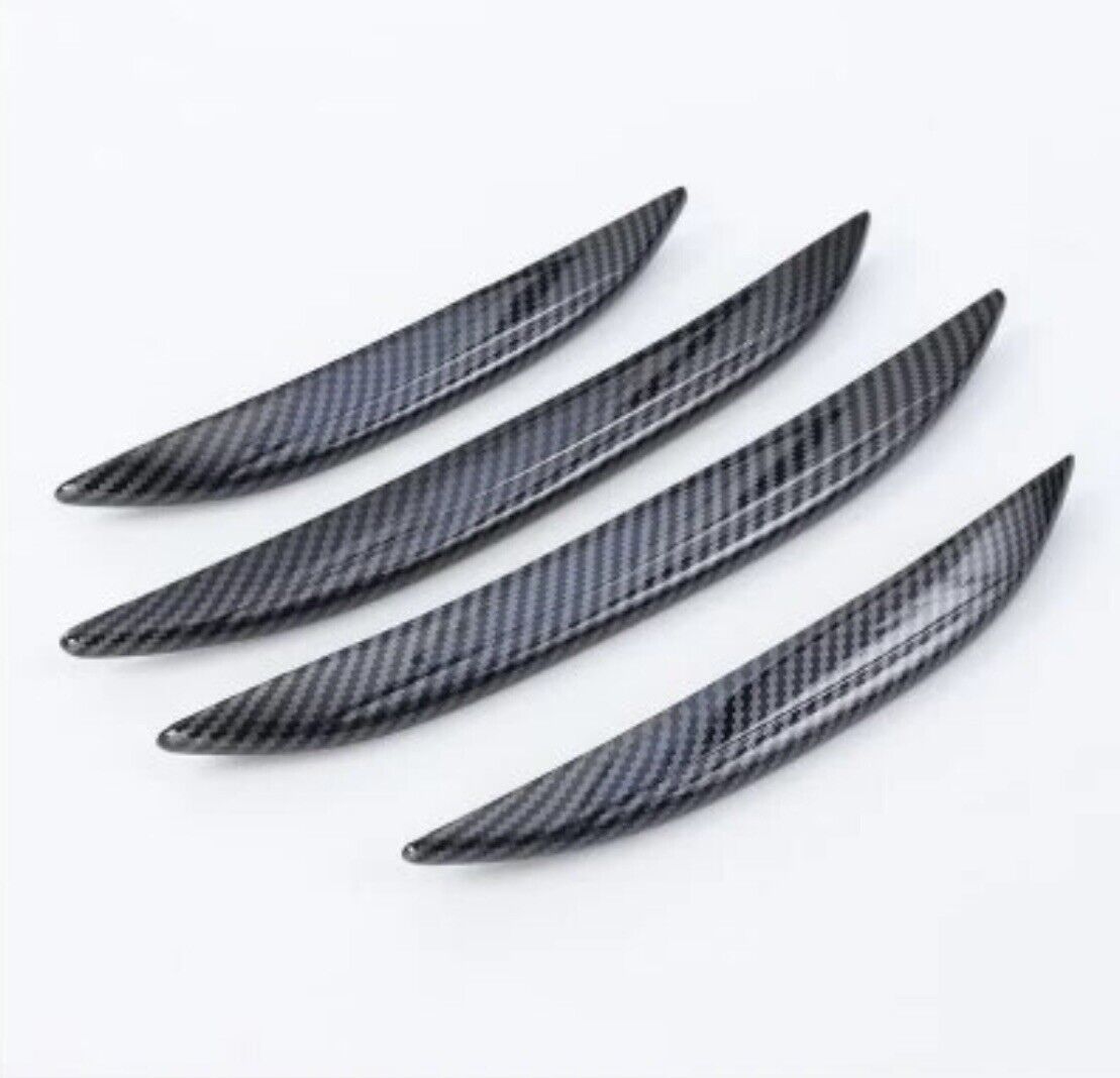 Mercedes GLC Class X254 2023+ Carbon Fibre Front Bumper Side Fin Covers 4pcs