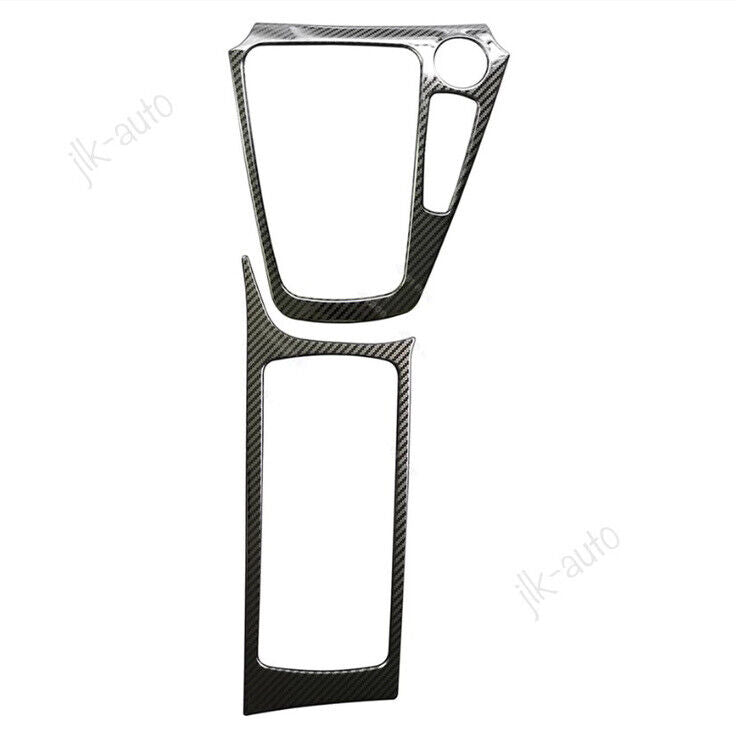 Carbon Fibre Effect Gear Cup Holder Surround Trim For Ford Focus MK3.5 2015-2018
