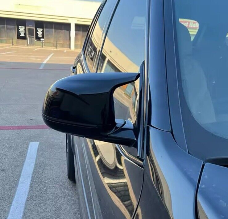 BMW X3 G01 X4 G02 X5 G05 X6 G06 X7 G07 2018-2020 M Style Gloss Black Mirror Caps