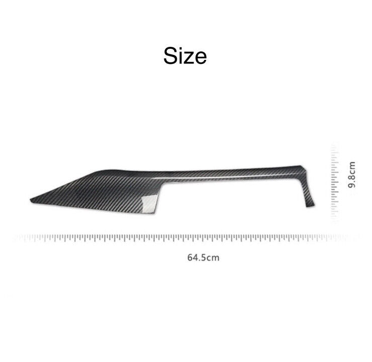 Carbon Fibre Central Dash Trim For BMW 3 4 Series Carbon Interior Dash Overlay