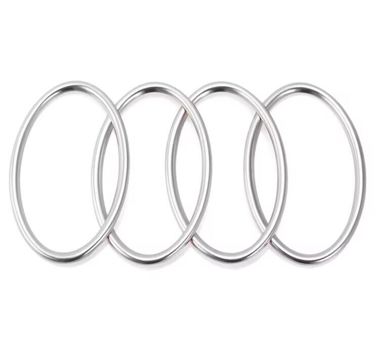 Ford Focus MK2 Silver Air Con Outlet Vent Surround Trim Covers 4pcs