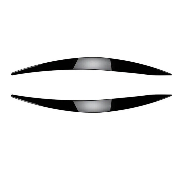 Ford Focus MK4 2019-2021 Gloss Black Headlight Eyelid Eyebrows 2pcs