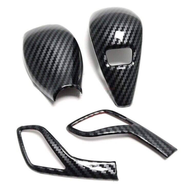 BMW 3 4 Series X3 X4 Z4 Carbon Fibre Effect Automatic Gear Knob Surround Cover