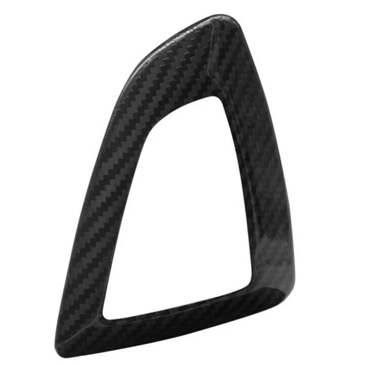 BMW 1 2 3 4 5 Series Carbon Fibre Automatic Gear Knob Surround Cover Panel Trim