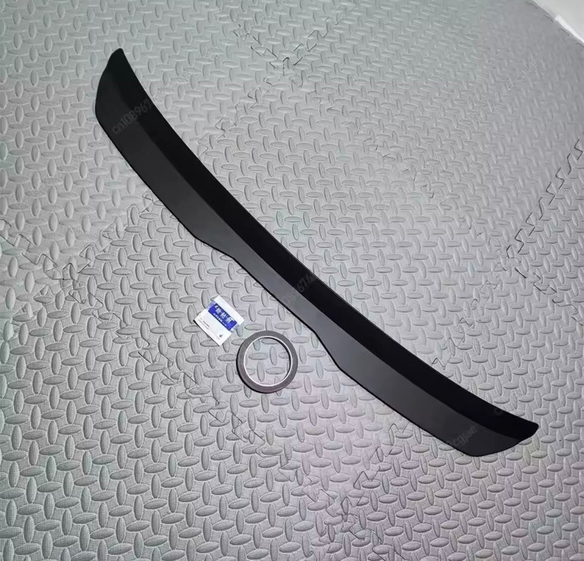 Seat Ibiza MK5 6F 2017-2021 Matt Black Spoiler Extension Rear Wing Lip Roof