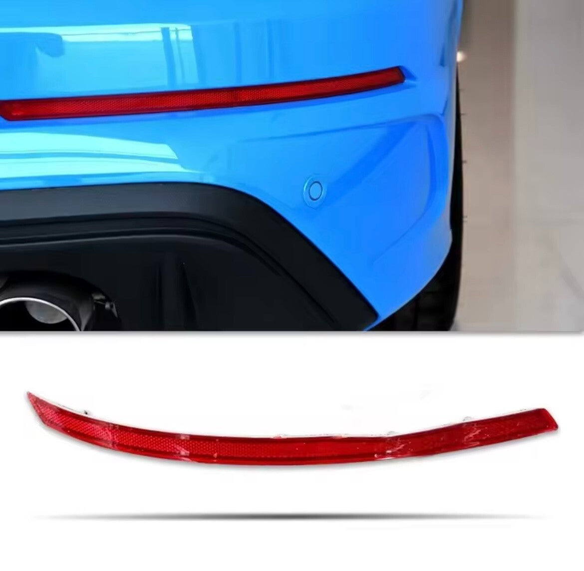 Ford Focus RS MK3 2015-2018 Rear Bumper Reflector Replacement Right Side