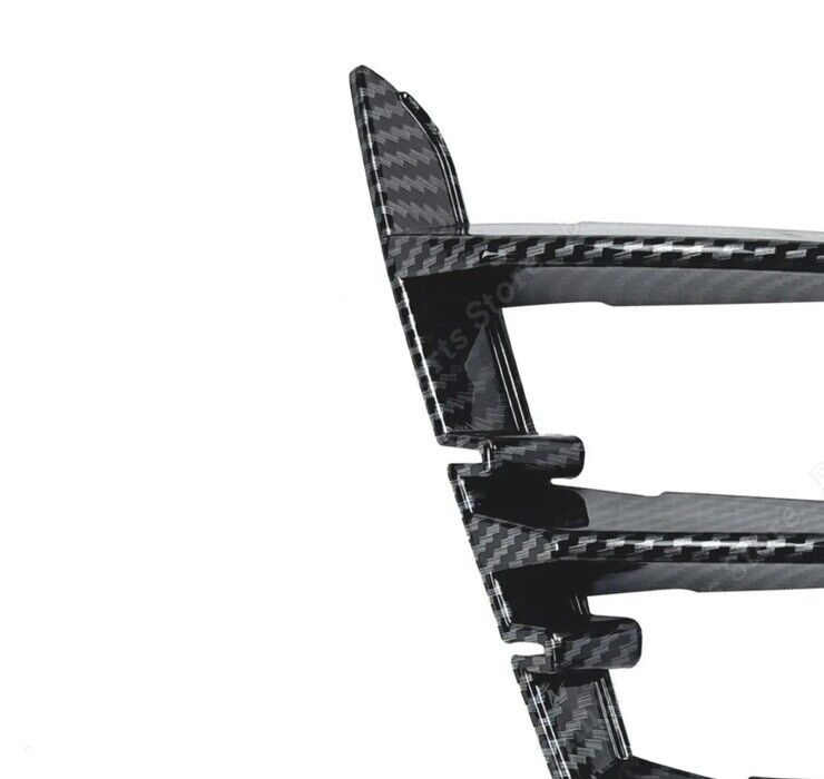 Carbon Fibre Rear Bumper Vent Canard Fins For BMW 1 Series M Sport F40 2019+