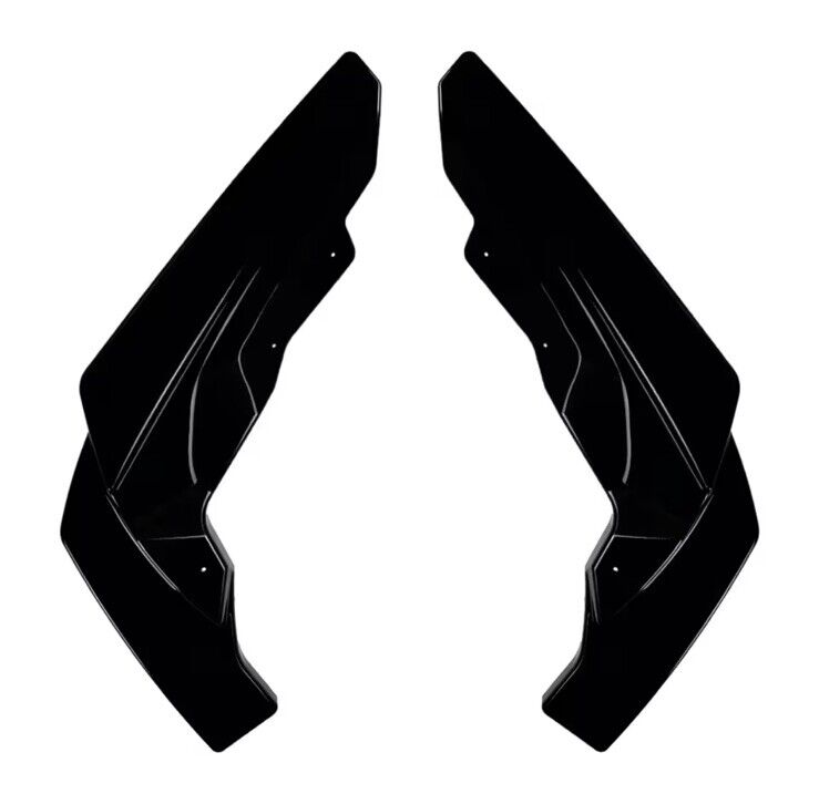 BMW M2 G87 M Performance Gloss Black Rear Spats Rear Bumper Side Splitters