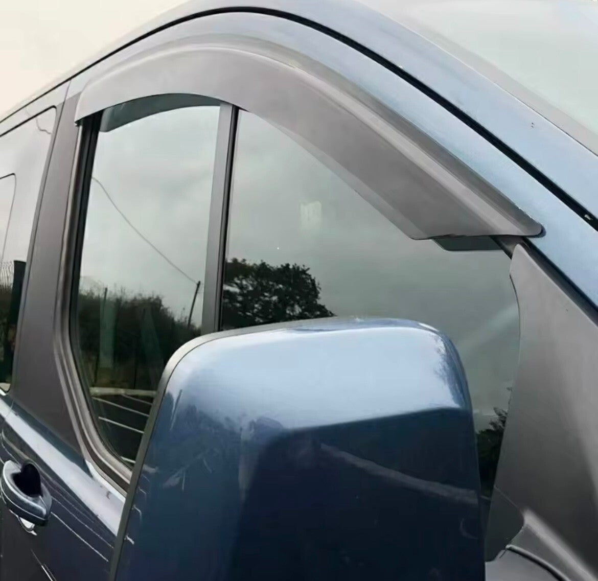 Ford Transit Custom 2012+ Wind Deflectors Smoke Tinted 2pcs