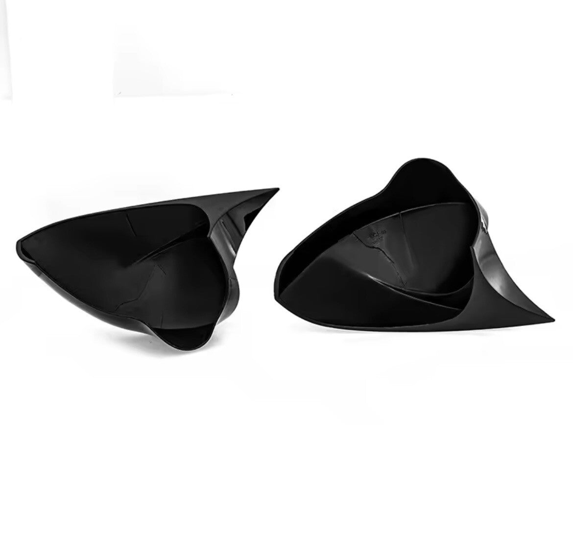 Seat Leon MK2 Ibiza MK4 2008-2017 Gloss Black M Style Wing Mirror Caps Covers