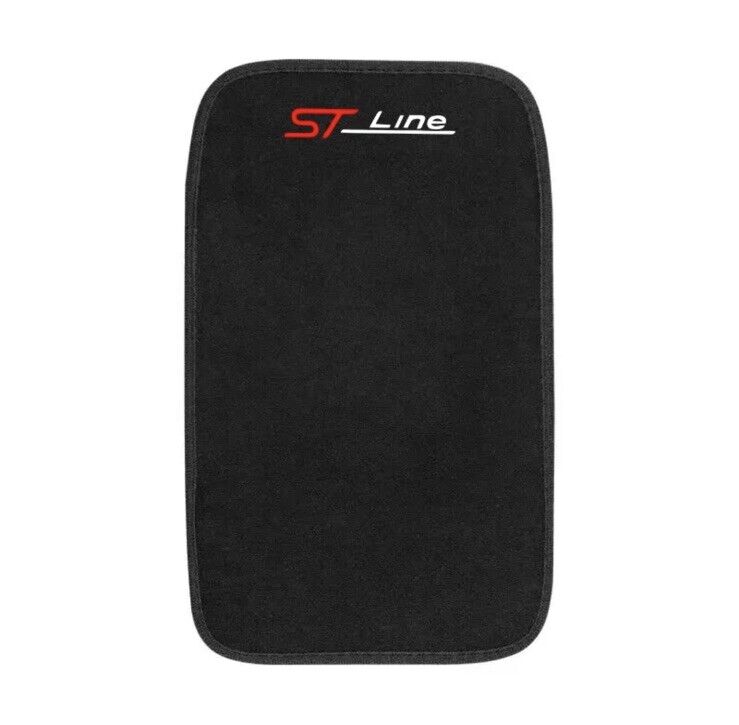 Ford ST Line Armrest Cover Black Suede Finish For Ford Fiesta Focus Puma ST Line