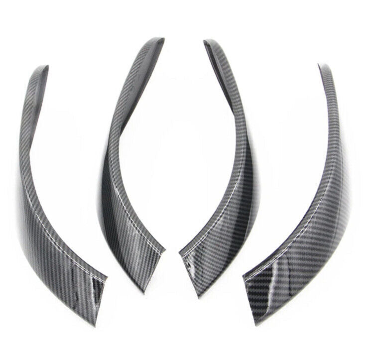 BMW 3 Series 4 Series Carbon Fibre Effect Interior Door Grab Handle Covers 4pcs