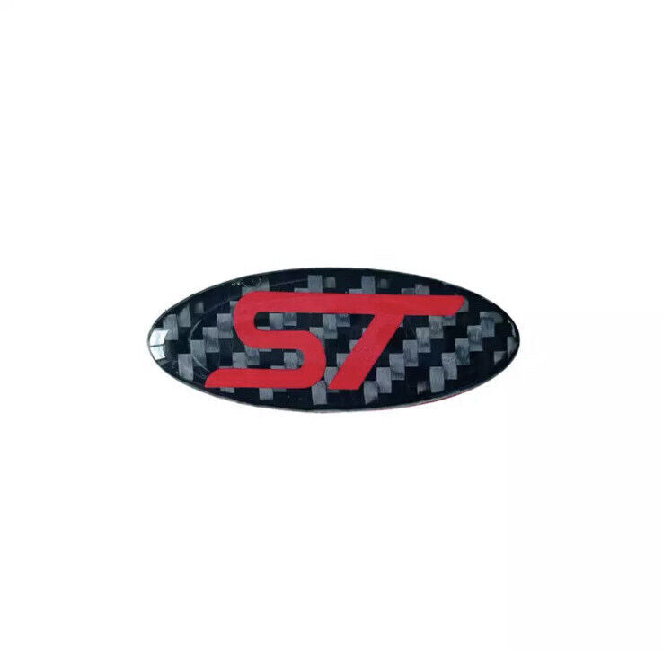 Ford ST Resin Steering Wheel Badge Overlay For Ford Fiesta Focus Puma ST
