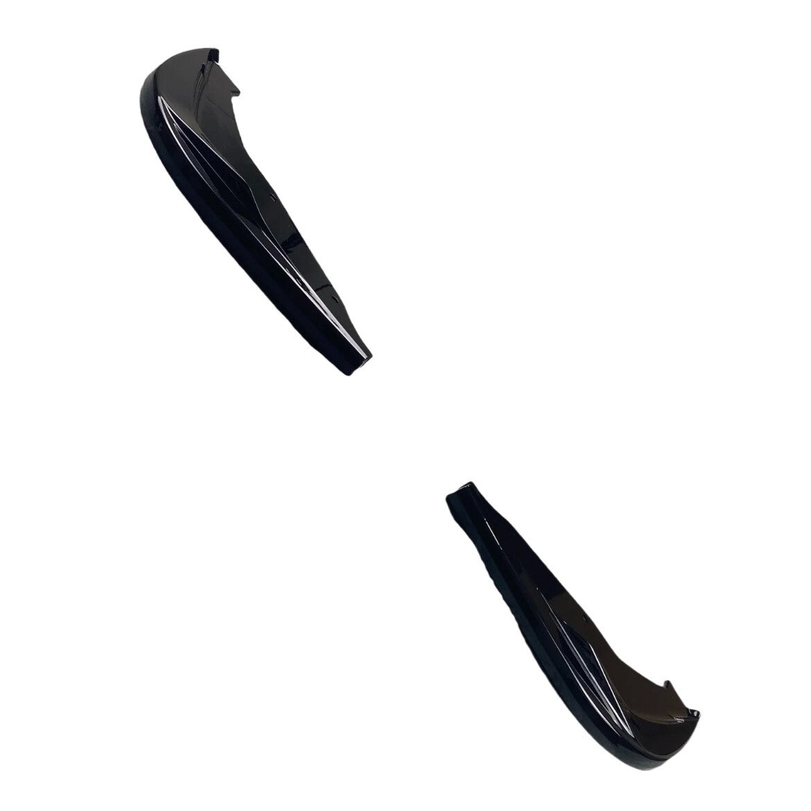 BMW 1 Series F40 M Sport M135i Gloss Black Rear Spats Rear Bumper Side Splitters
