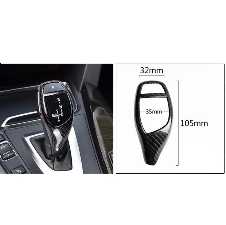 BMW 1 2 3 4 5 6 X Series Carbon Fibre Gear Knob Shift Cover Trim Automatic
