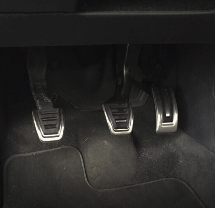 Metal Sport Pedal Covers For Seat Ibiza Ateca Arona Manual Gas Brake Clutch