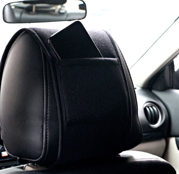 2pcs VXR Headrest Covers For Vauxhall Astra Corsa VXR Black Blue White