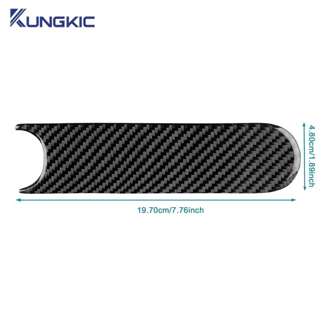 Seat Leon 2005-2012 Carbon Fibre Centre Console Handbrake Panel Trim Cover
