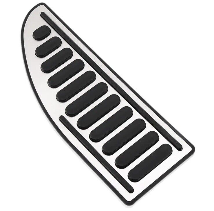 Metal Foot Rest Cover For Ford Focus ST Kuga Escape Stainless Steel & Rubber