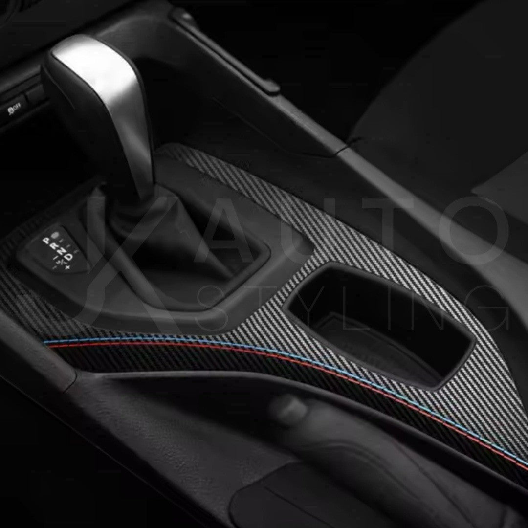BMW X1 E84 2010-2014 Carbon Fibre Effect Gear Panel Surround Cover Automatic