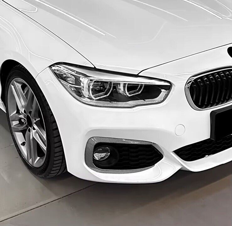 BMW 1 Series F20 F21 2015-2019 M Sport Carbon Fibre Fog Light Canards Surrounds