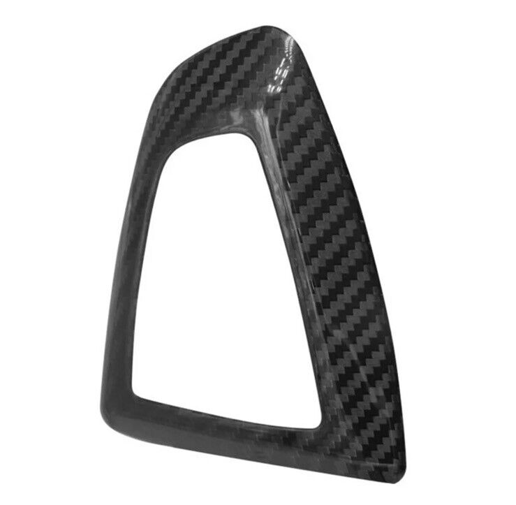BMW 1 2 3 4 5 Series Carbon Fibre Automatic Gear Knob Surround Cover Panel Trim