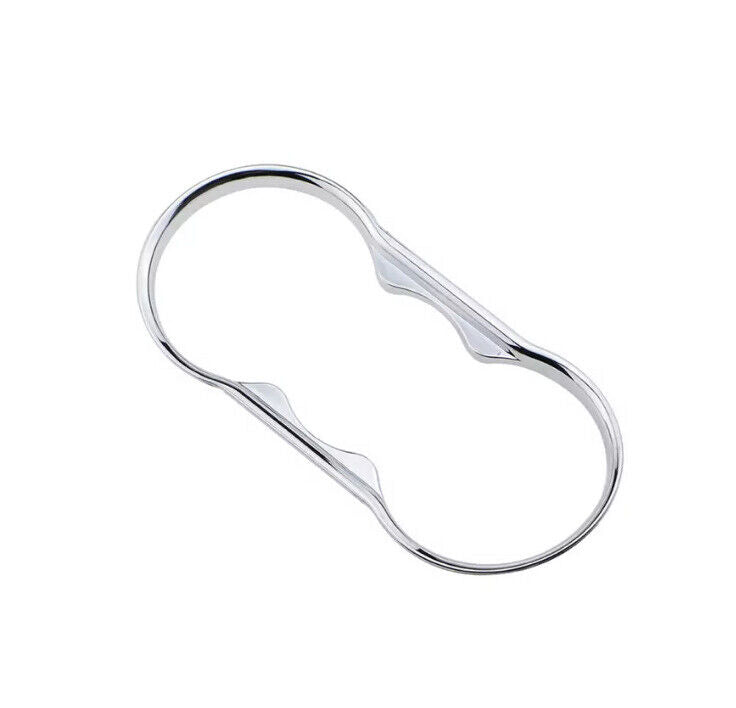 Ford Fiesta MK7 Chrome Cup Holder Surround Trim Centre Console Decoration Frame