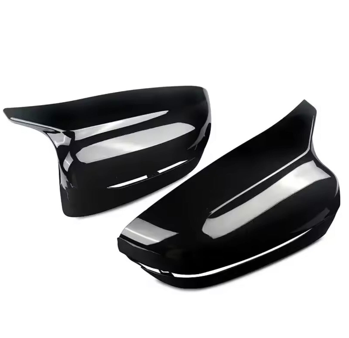 New Models BMW 3 4 5 7 8 Series Gloss Black M Style Wing Mirror Caps Replacement