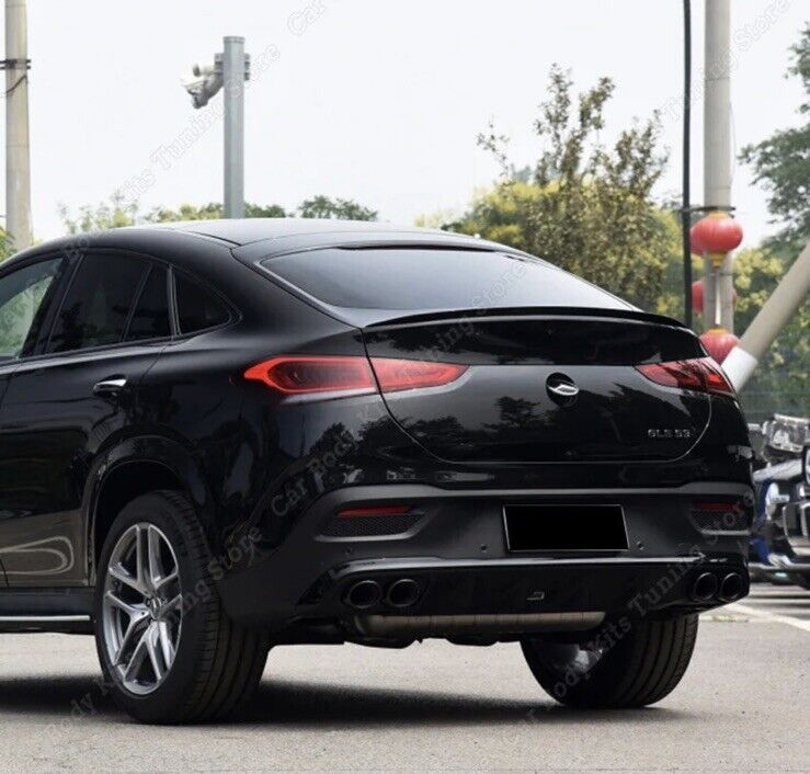 Mercedes GLE Coupe C167 2019-2023 Gloss Black Spoiler Extension Rear Wing Lip