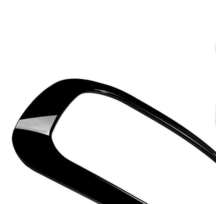 BMW 1 Series F20 F21 2015-2019 M Sport Gloss Black Fog Light Canards Surrounds