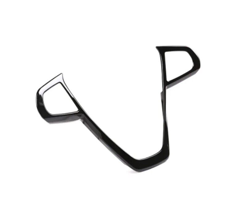 BMW 3 Series G20 2020 Gloss Black Steering Wheel Trim Cover Overlay