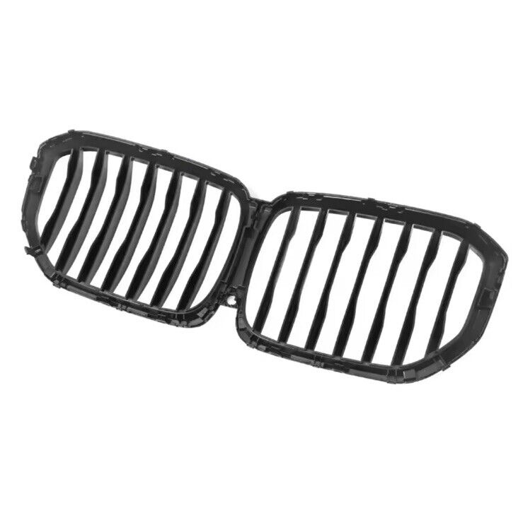 BMW X5 G05 30d 40i 50i M50d 2019-2022 Gloss Black Kidney Grilles Single Slat