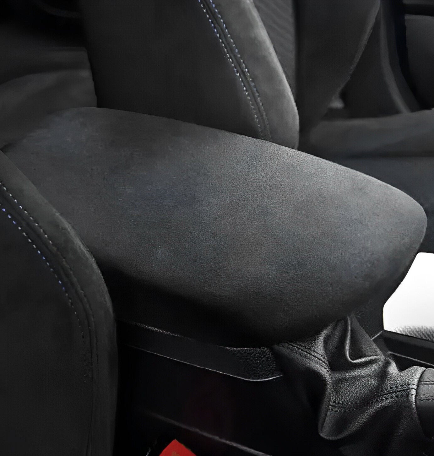 Alcantara Armrest Cover Trim For BMW 1 Series F20 F21 Interior Styling