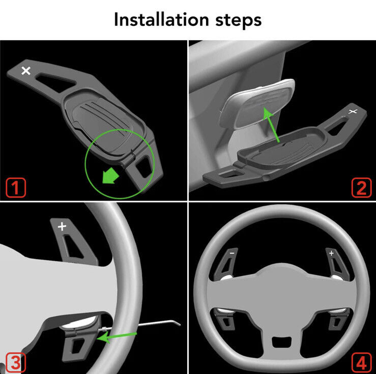 Seat Leon Ateca Cupra MK4 Cupra Formentor Bronze Paddle Shift Extensions Metal