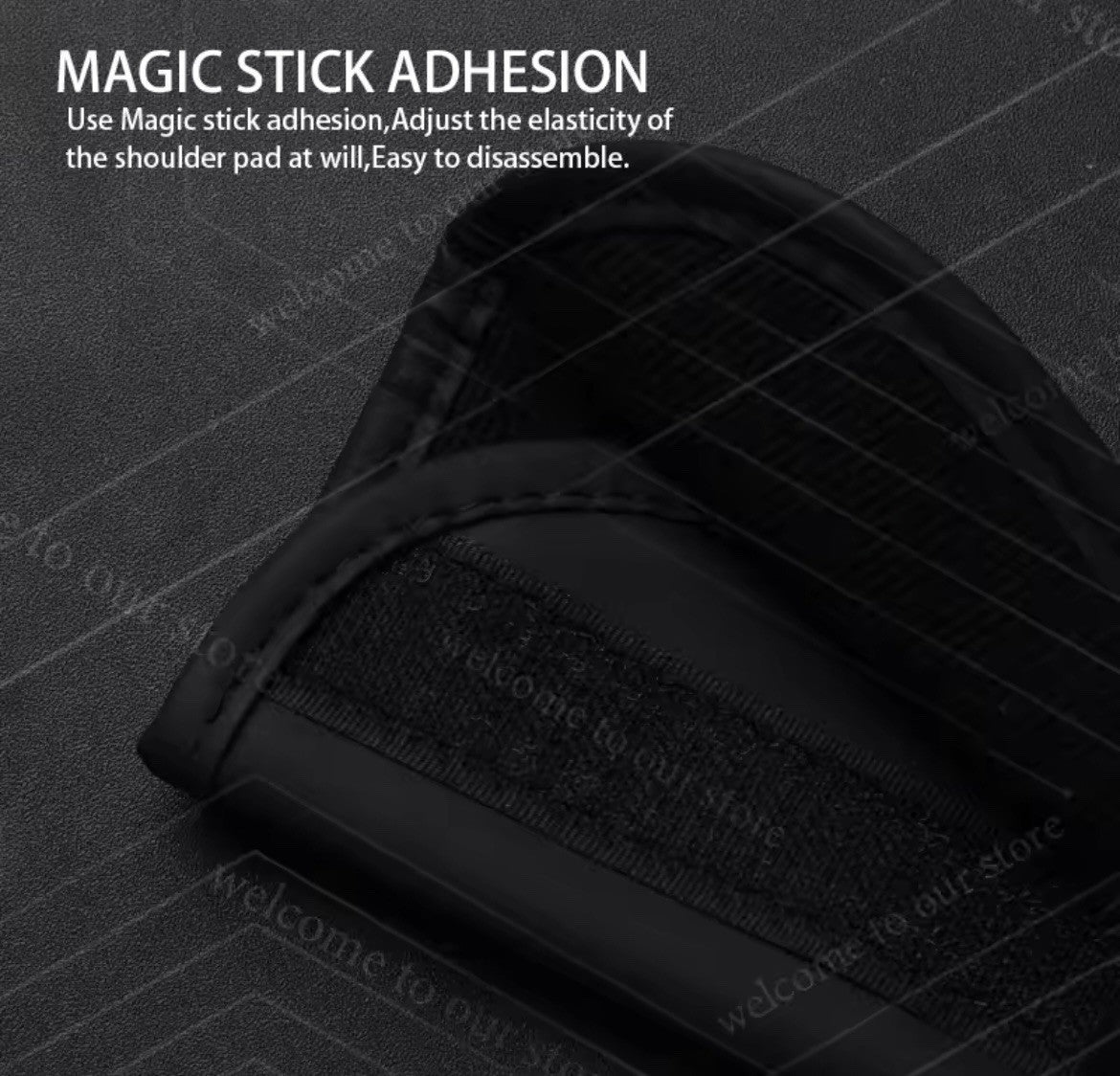 Ford Zetec S Seatbelt Cover Pad For Ford Fiesta Focus Zetec S Black & Red 2pcs