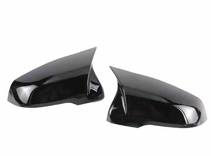 Gloss Black M3 M4 Style Mirror Caps For BMW F39 F40 F44 F45 F46 F48 F49 G29