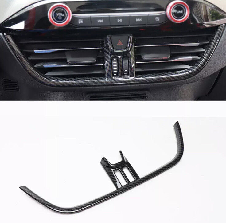 Ford Focus MK4 Carbon Fibre Effect Central Dash Air Con Surround Cover Trim