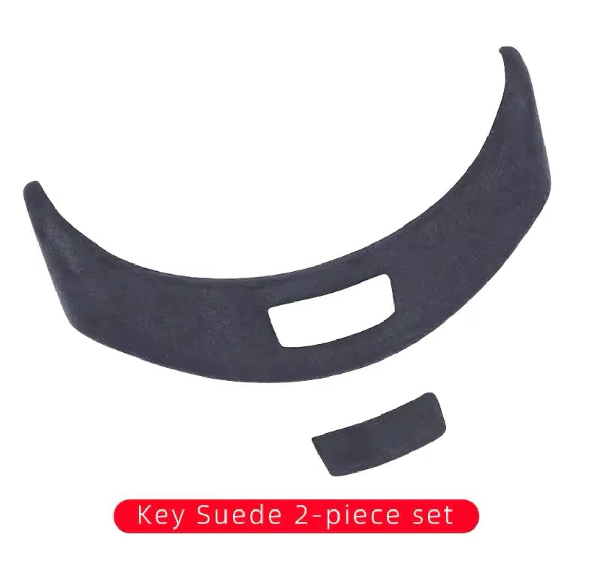 Mercedes C W205 GLC W253 X253 2015-2020 Centre Console Suede Armrest Button Trim