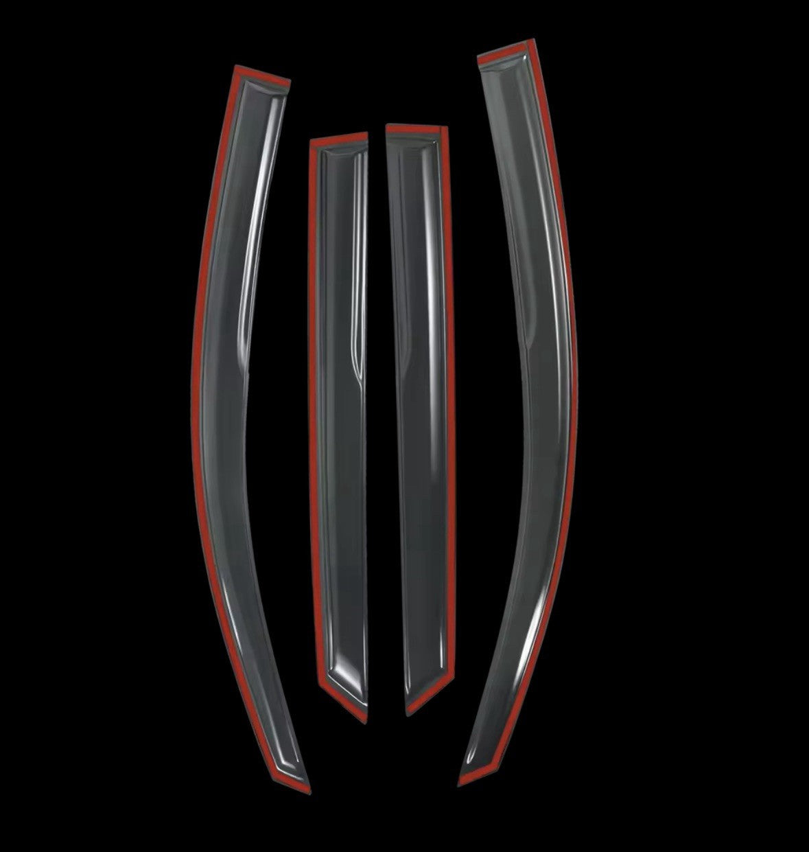 Hyundai Tucson 2015-2020 Wind Deflectors Smoke Tinted Full Set 4pcs