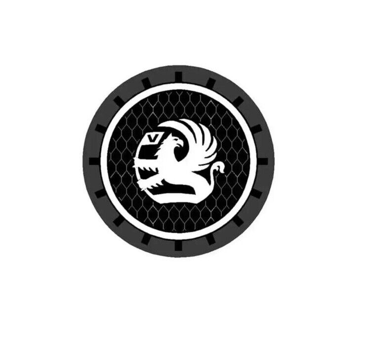 Vauxhall Anti-Slip Drink Coaster Cupholder Mat For Astra Corsa Vectra Zafira x2