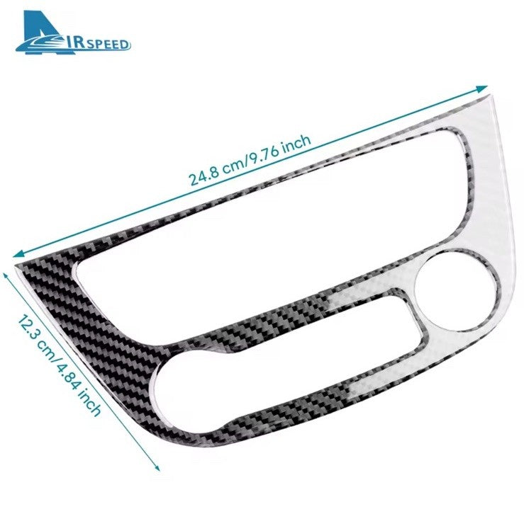 Renault Megane RS Fluence 2009-2014 Carbon Fibre Centre Console Lower Trim
