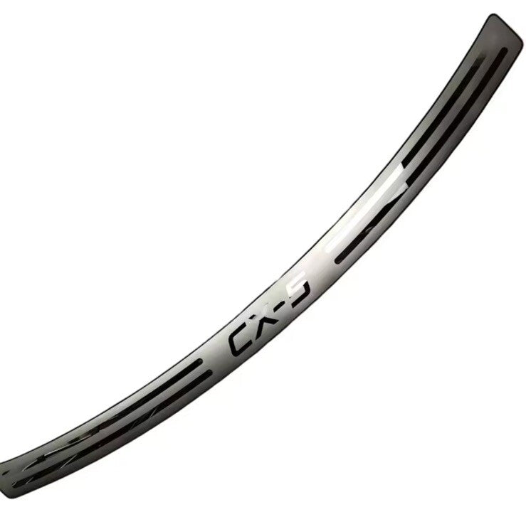 Mazda CX-5 Stainless Steel Boot Sill Overlay Strip Boot Trunk Lip Protector