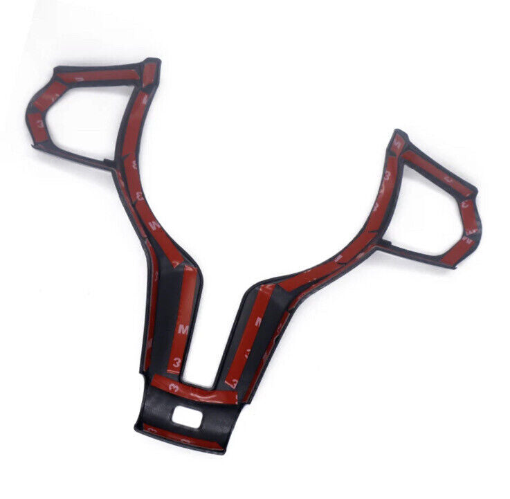 BMW 1 2 3 4 5 6 Series M Sport Carbon Fibre Effect Steering Wheel Trim Cover
