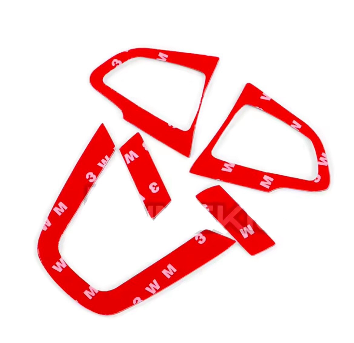 Ford Focus ST ST Line RS MK3.5 2015-2018 Red Carbon Fibre Steering Wheel Trim